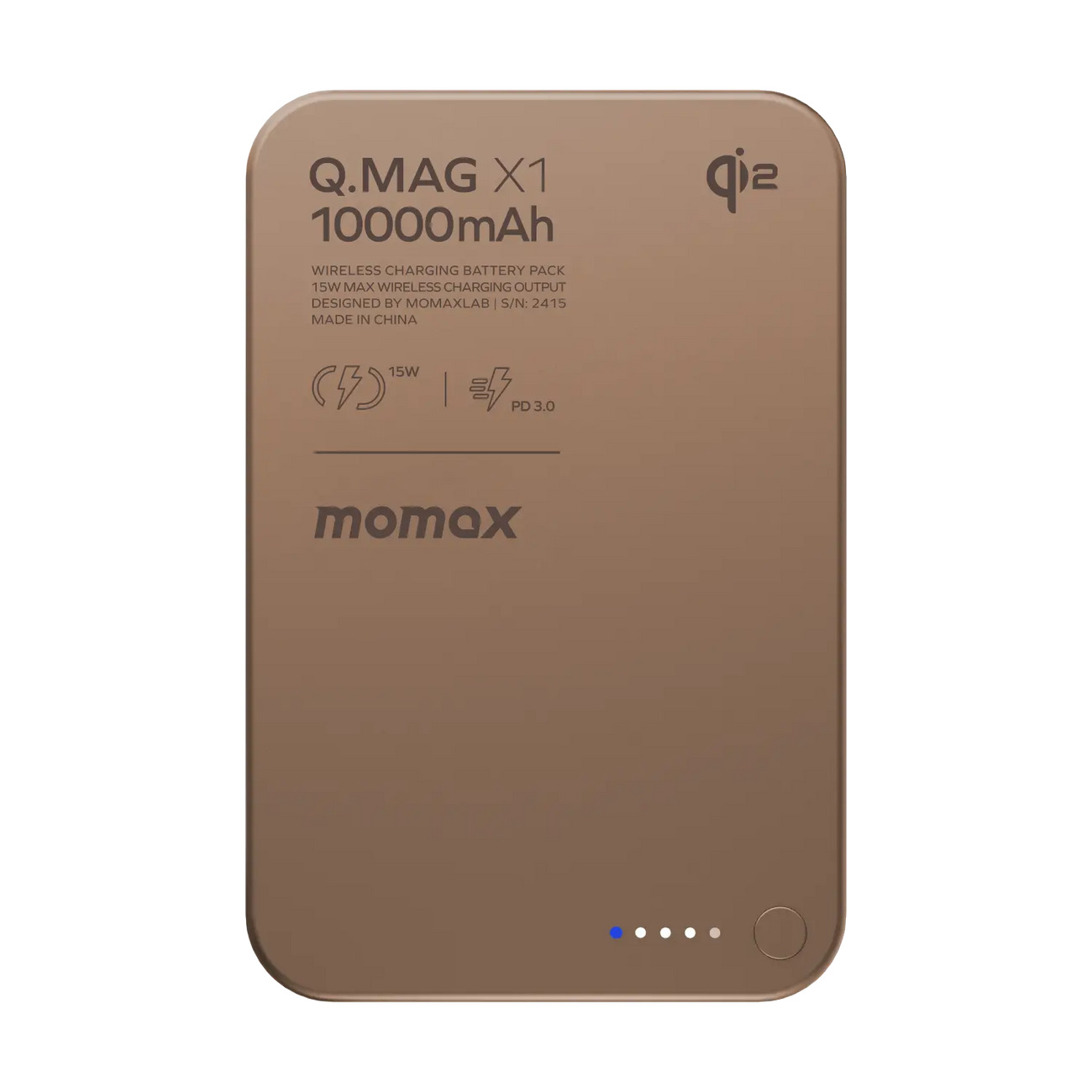 Q.Mag X1 Qi2 Magnetic Wireless Power Bank 10000mAh - Gen 2