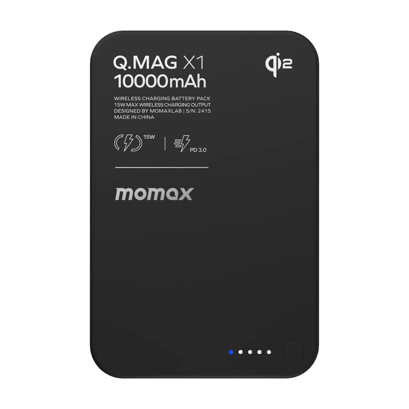 Q.Mag X1 Qi2 Magnetic Wireless Power Bank 10000mAh - Gen 2