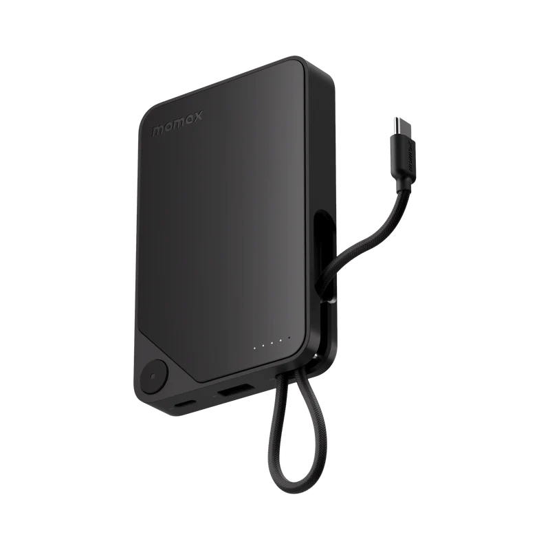 1-Power X Battery Pack (10,000mAh) with Built-in USB-C Cable