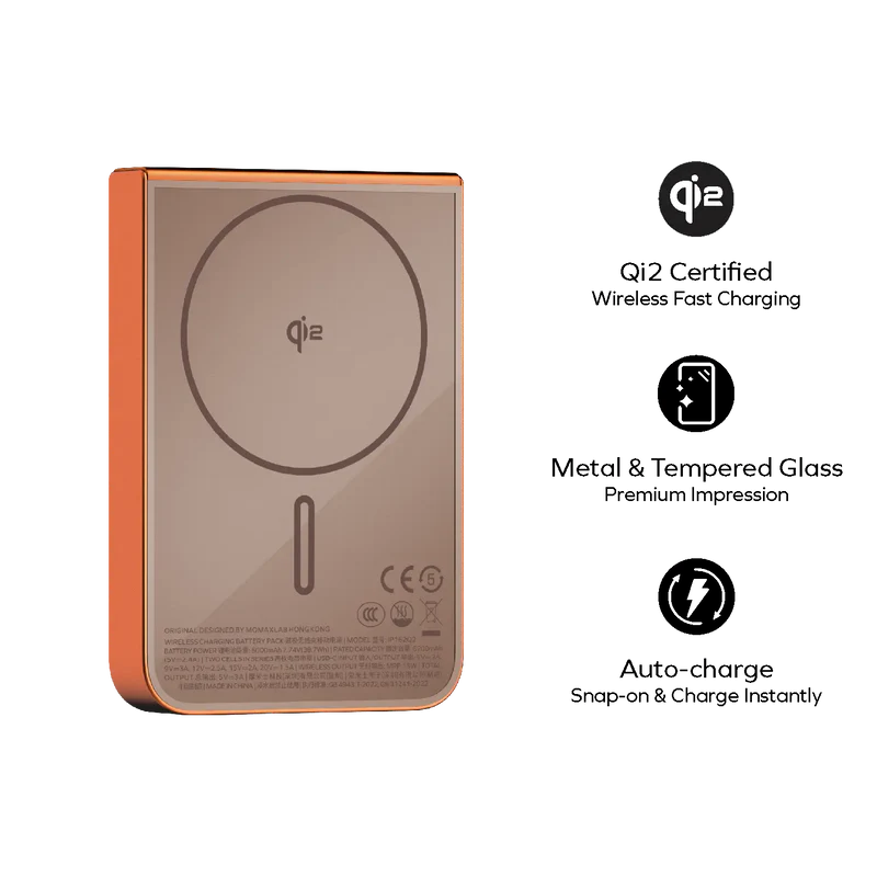 1-Power S.Pass 10000mAh Qi2 Magnetic Wireless Battery Pack