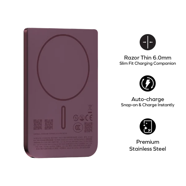 1-Power S.Pass Air 5000mAh Magnetic Wireless Battery Pack