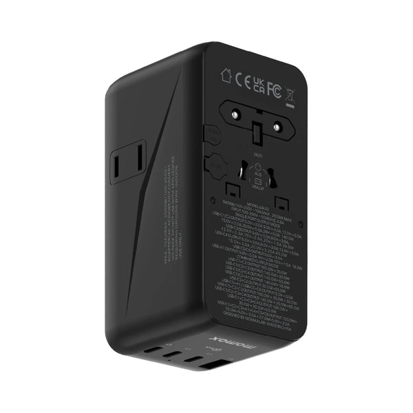 1-World² Dreamer 235 7-Port Dual AC Travel Adapter