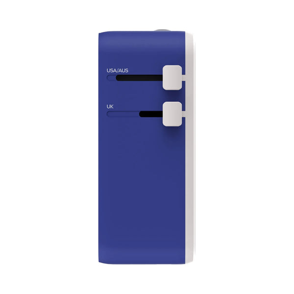 1-World² Pocket 70W 4-Port Dual AC Travel Adapter