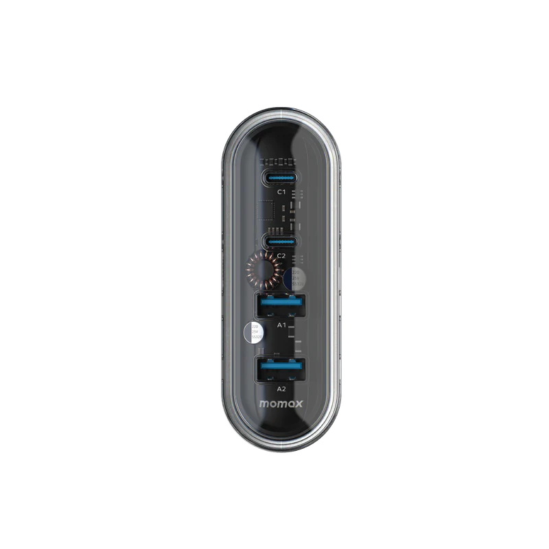 1-Charge Flow PD 80W GaN Desktop Charger [4 ports] - UK PLUG