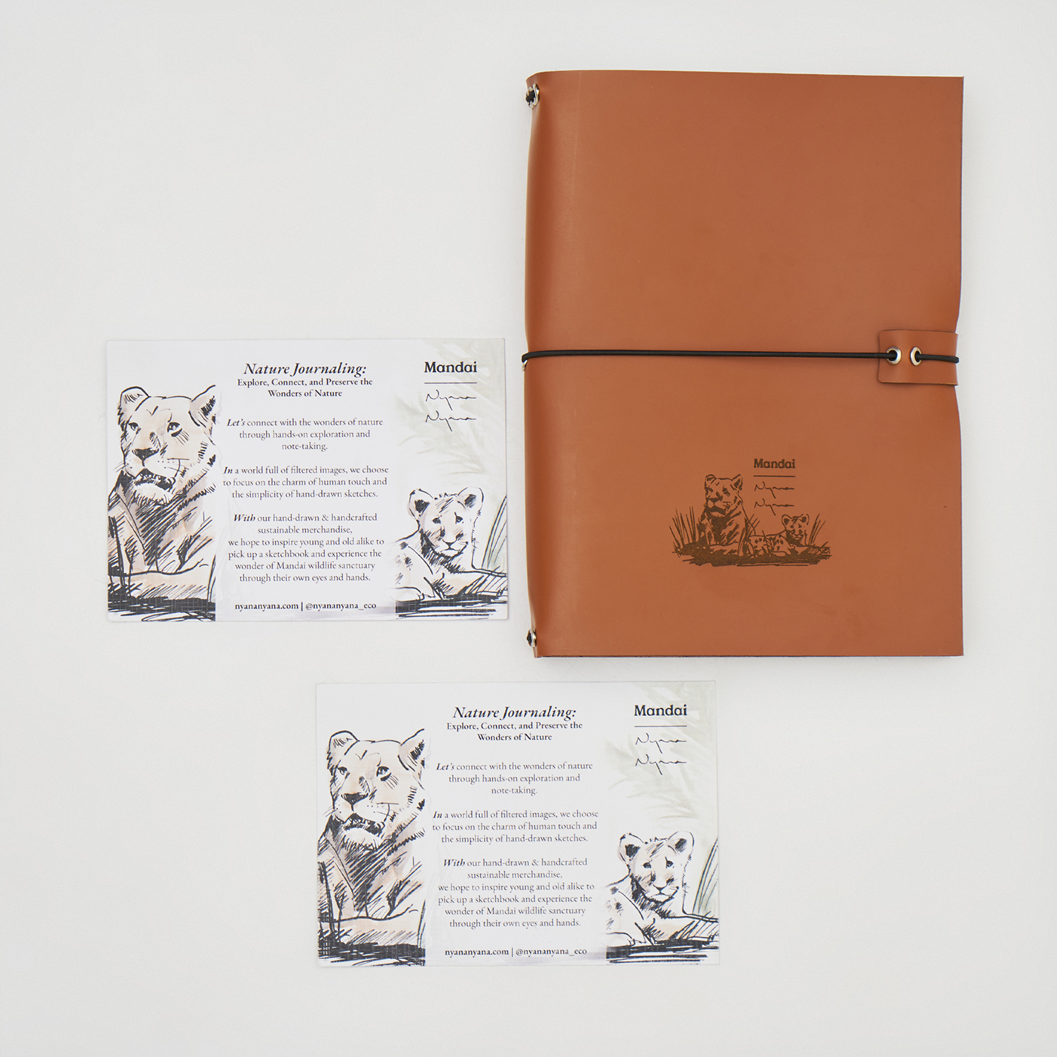 Mandai x Nyana Nyana Nature Journaling book