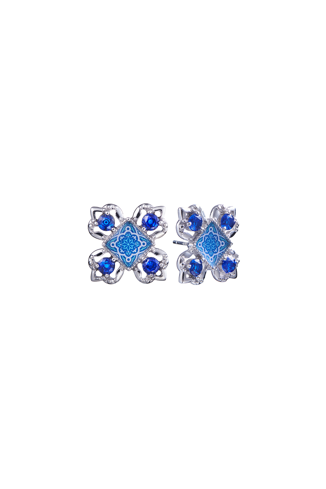 Sapphire Symphony Stud Earrings