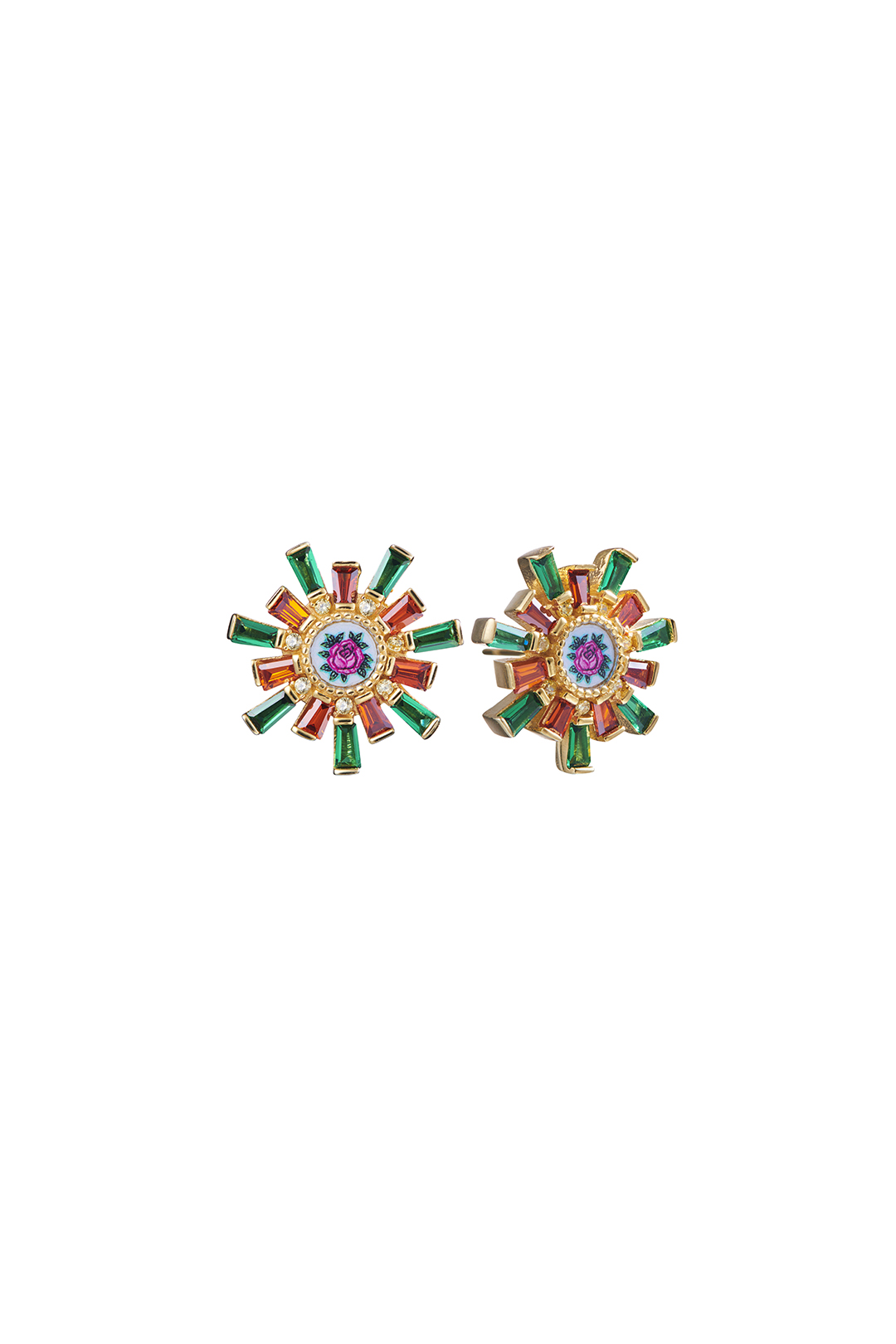 Starburst Stud Earrings