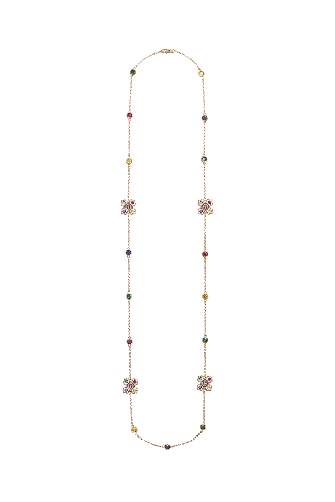 Chromatic Allure Long Necklace