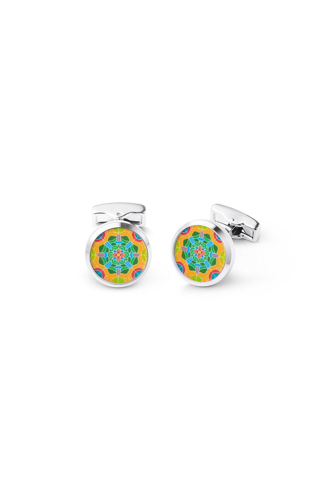 Cufflinks - Dancheong Mosaic