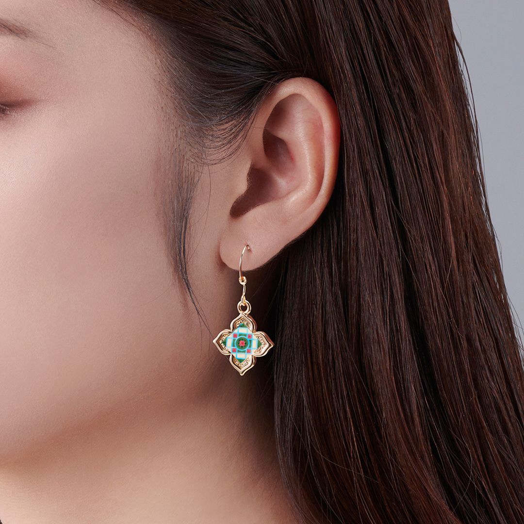 Emerald Hill Drop Earrings