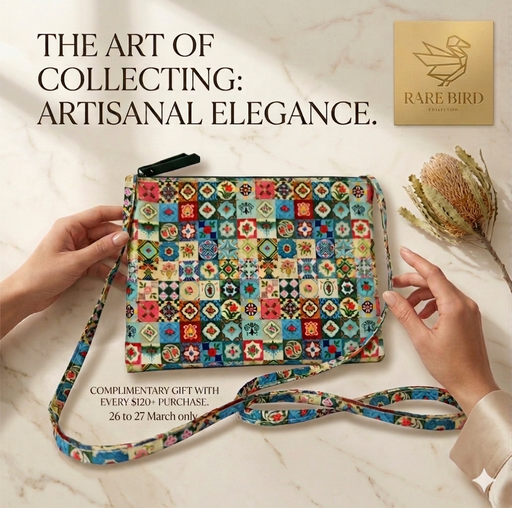 Free Gift with every $120 purchase. 26 to 27 March Only