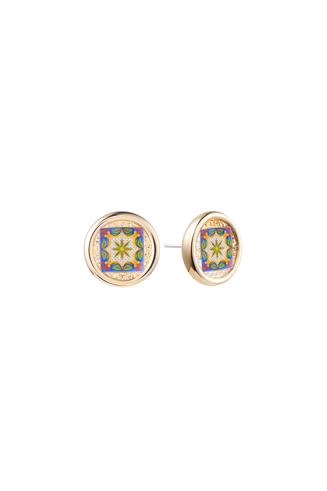 Italian Medallion Stud - Noble