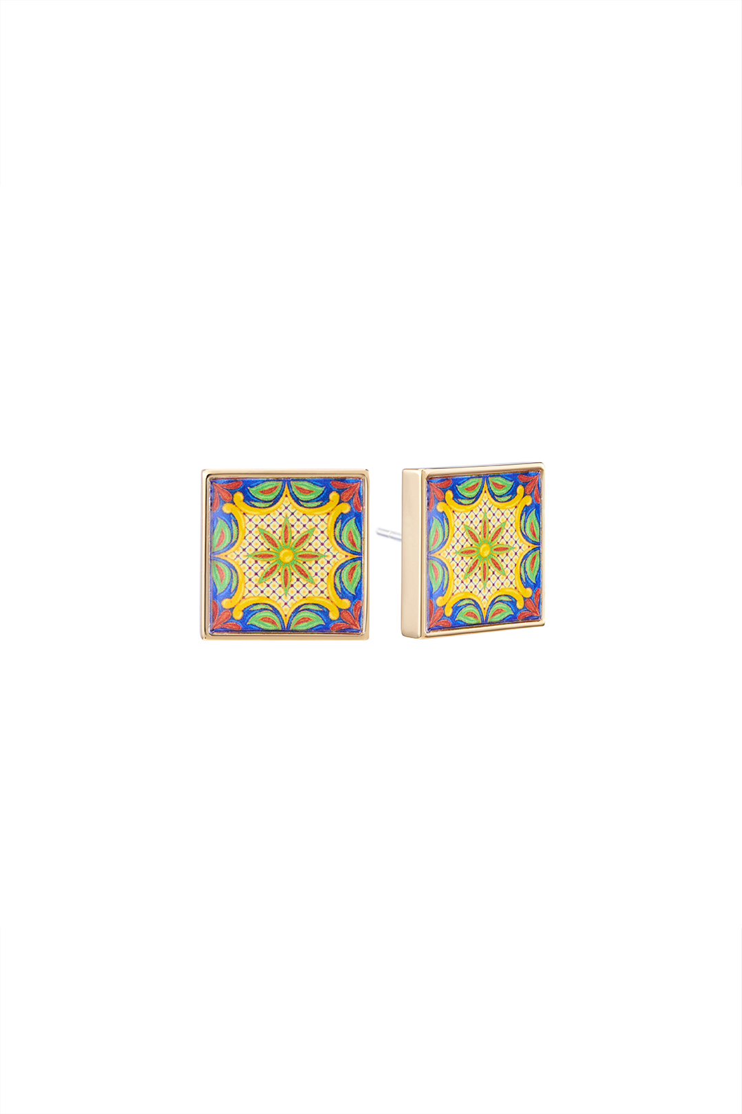 Italian Tile Stud - Noble