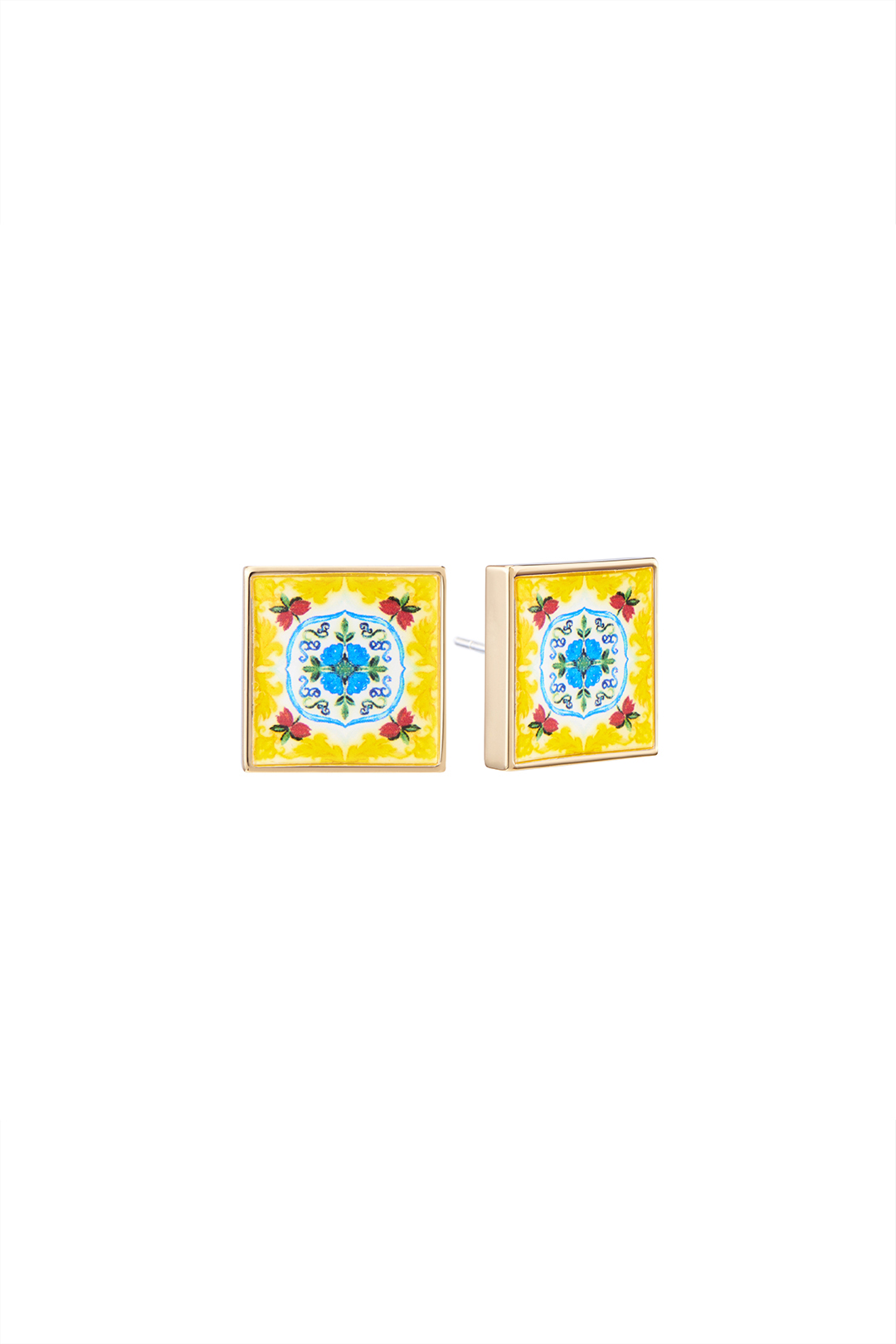 Italian Tile Stud - Royal