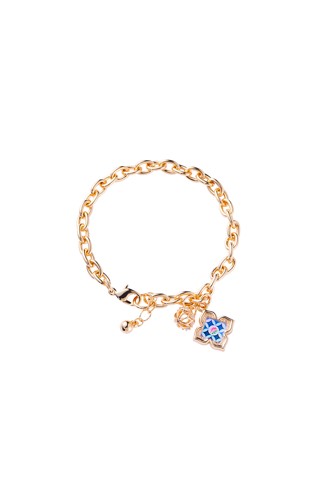 Peranakan Floral Bracelet - Violet