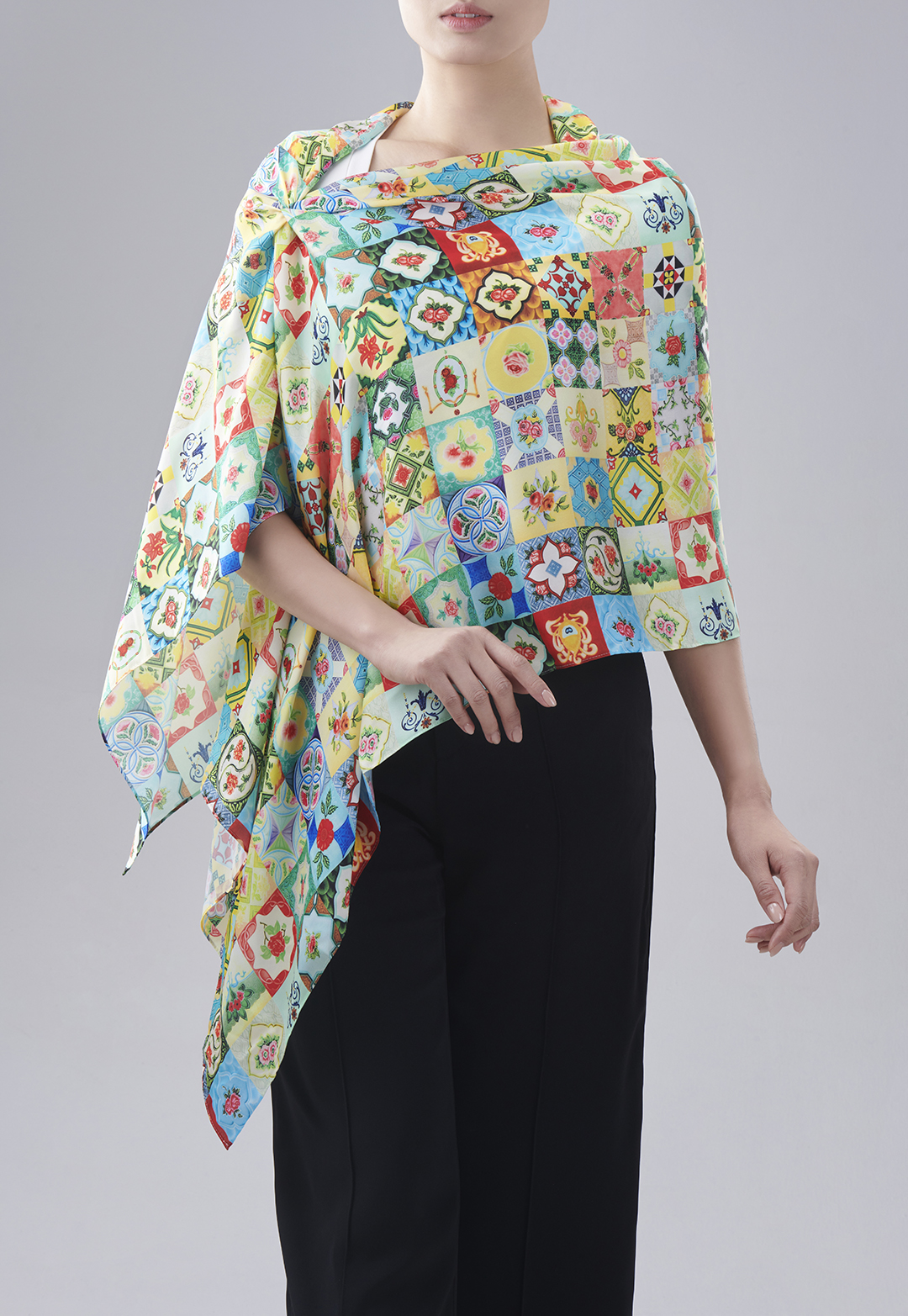 Shophouse Window Scarf