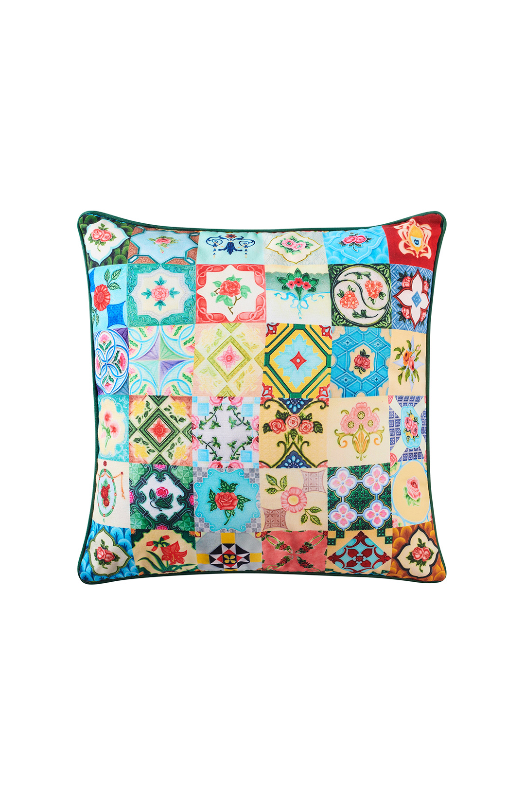 Peranakan Tiles Cushion Cover