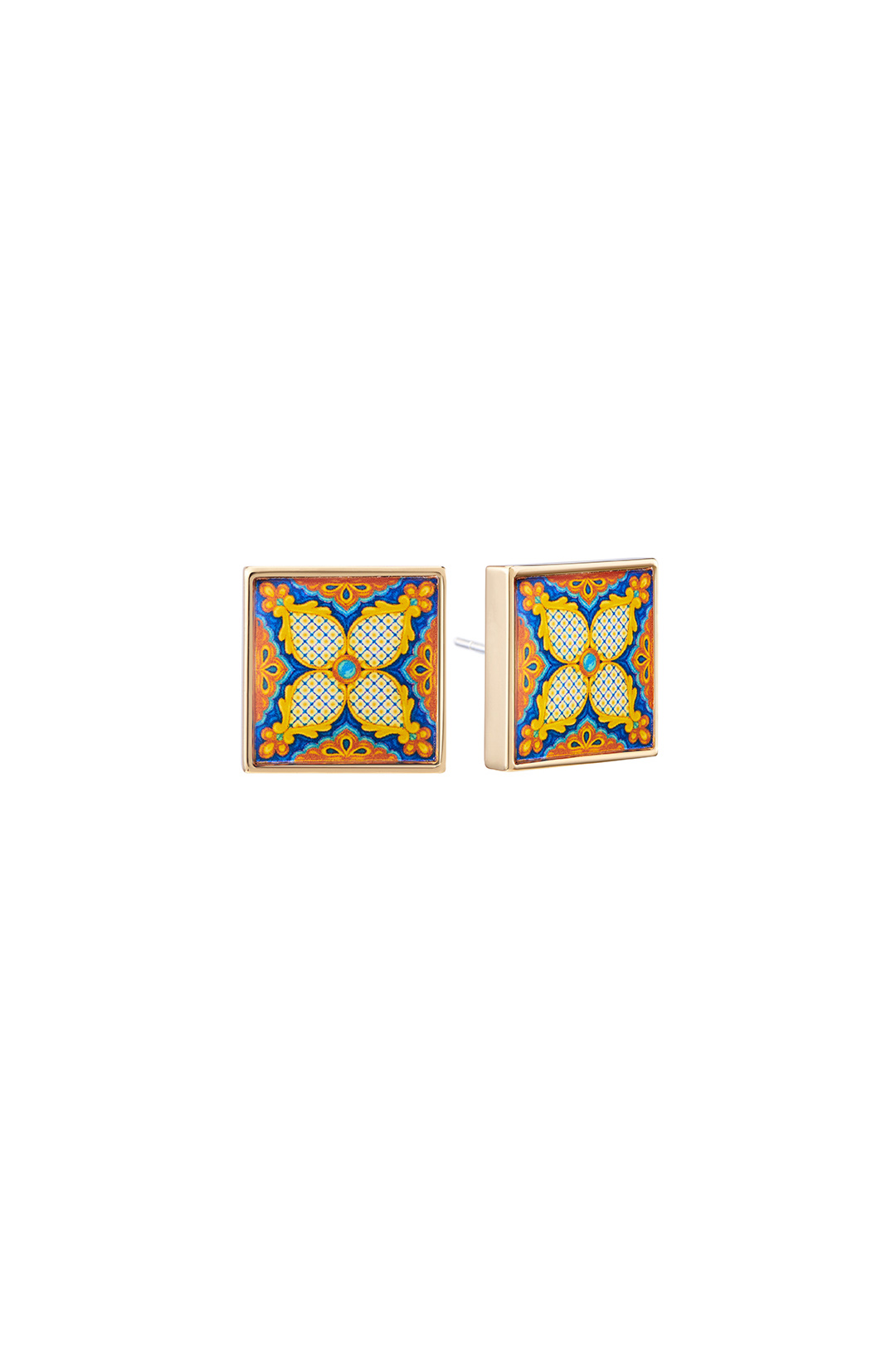 Spanish Tile Stud - Symmetry