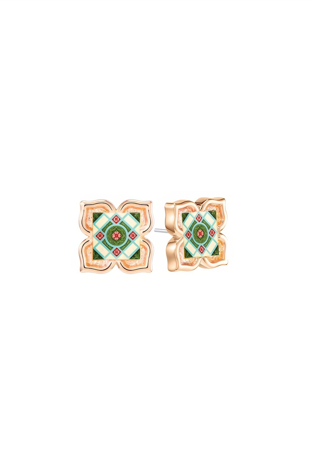 Emerald Hill Stud Earrings