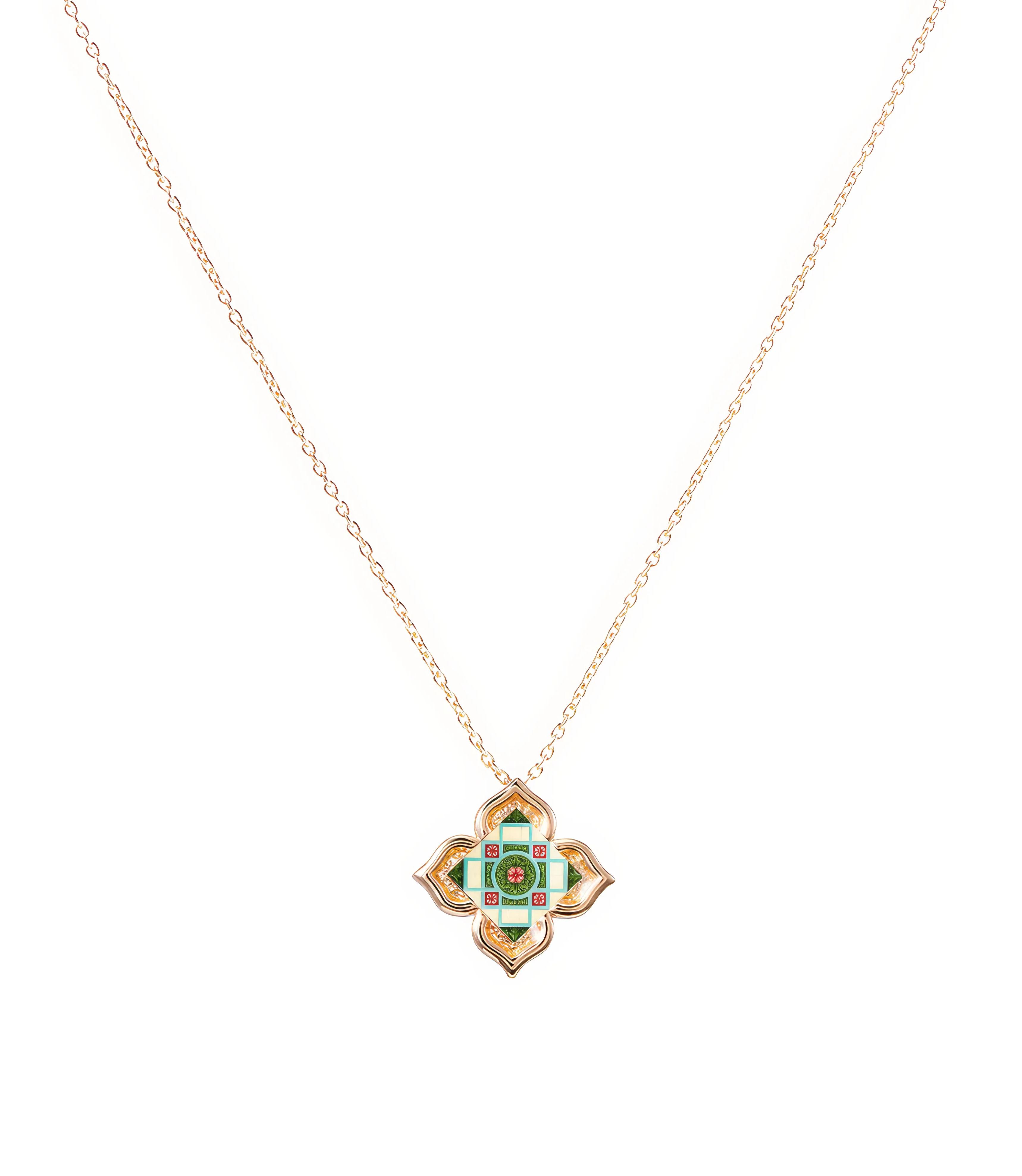 Emerald Hill Pendant Necklace
