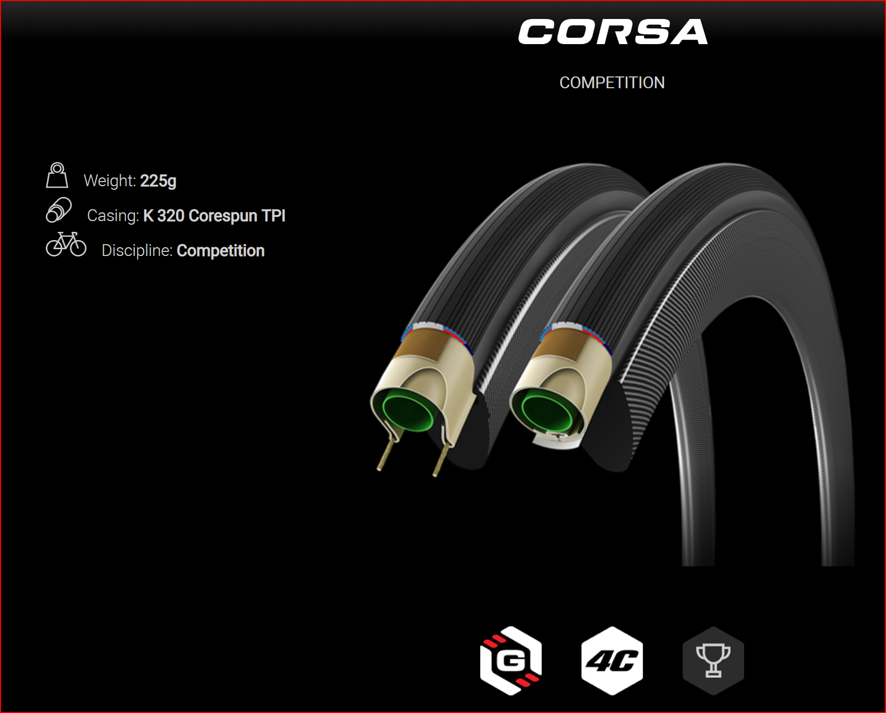 Vittoria Corsa Road - Tyres