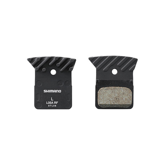 L05A-RF Resin pad with fin and spring (pair)