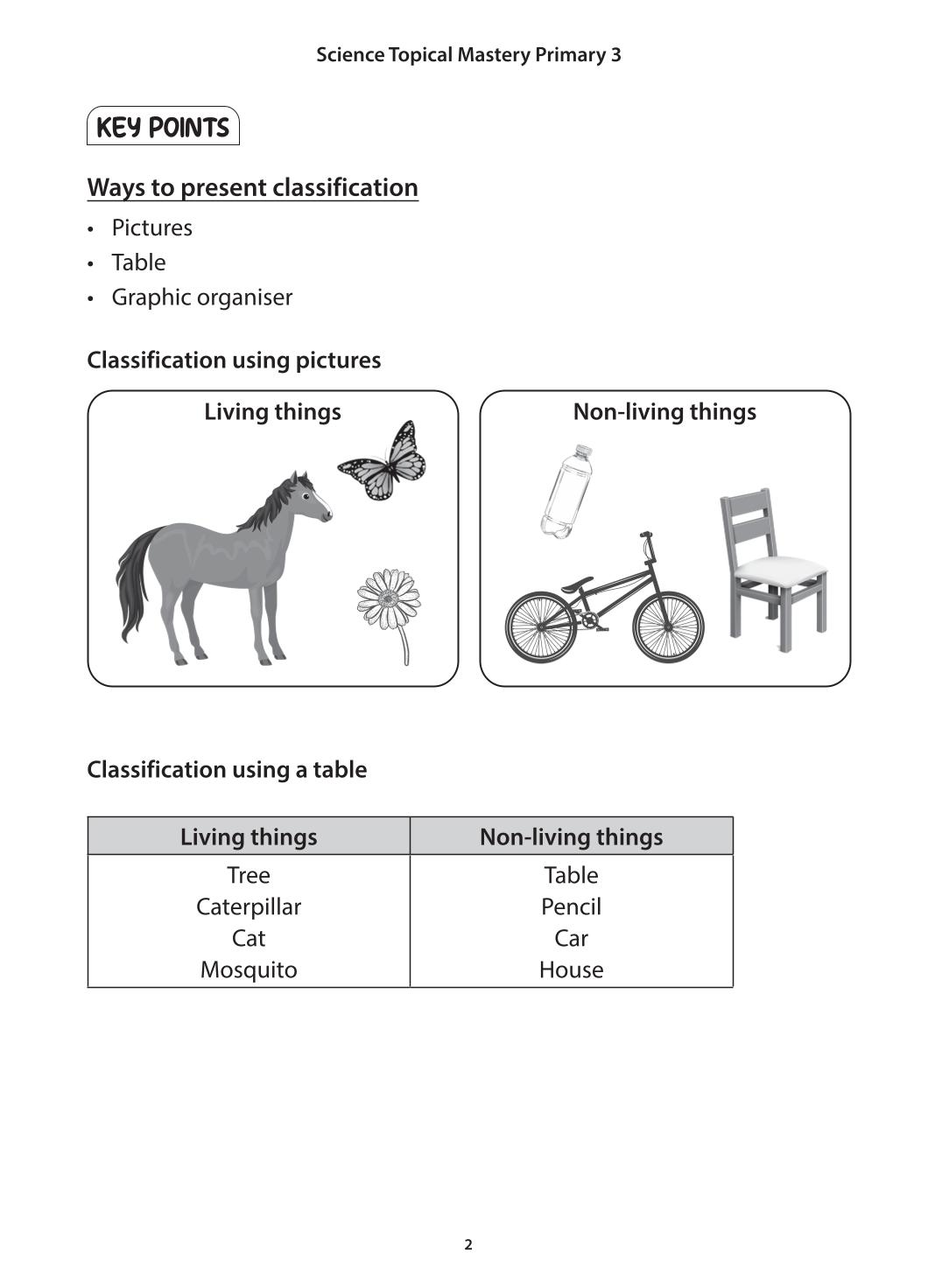 Science Topical Science Primary 3 Concept Notes & Application-based Practice