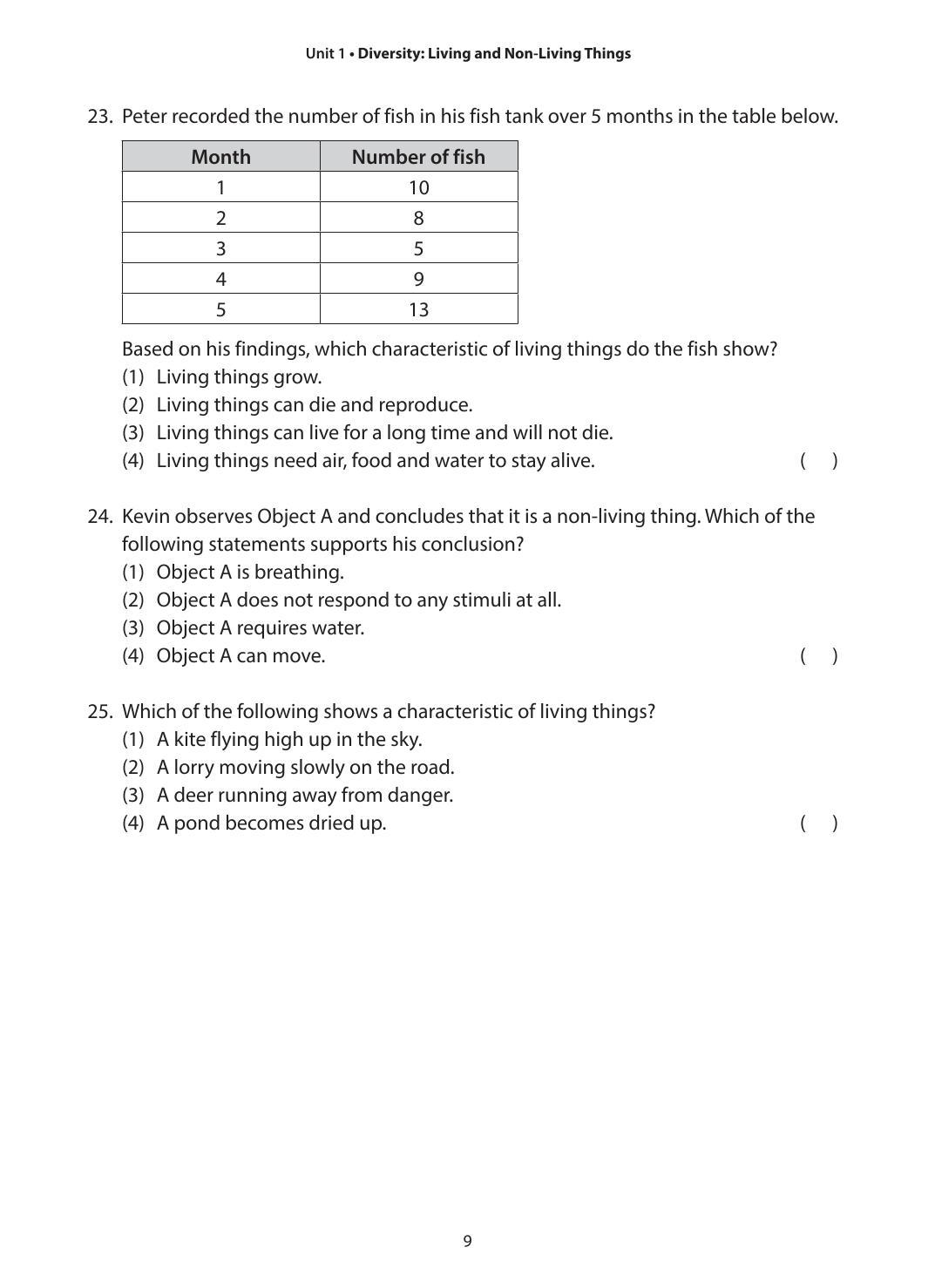 PSLE Science 1000 Challenging MCQs Second Edition