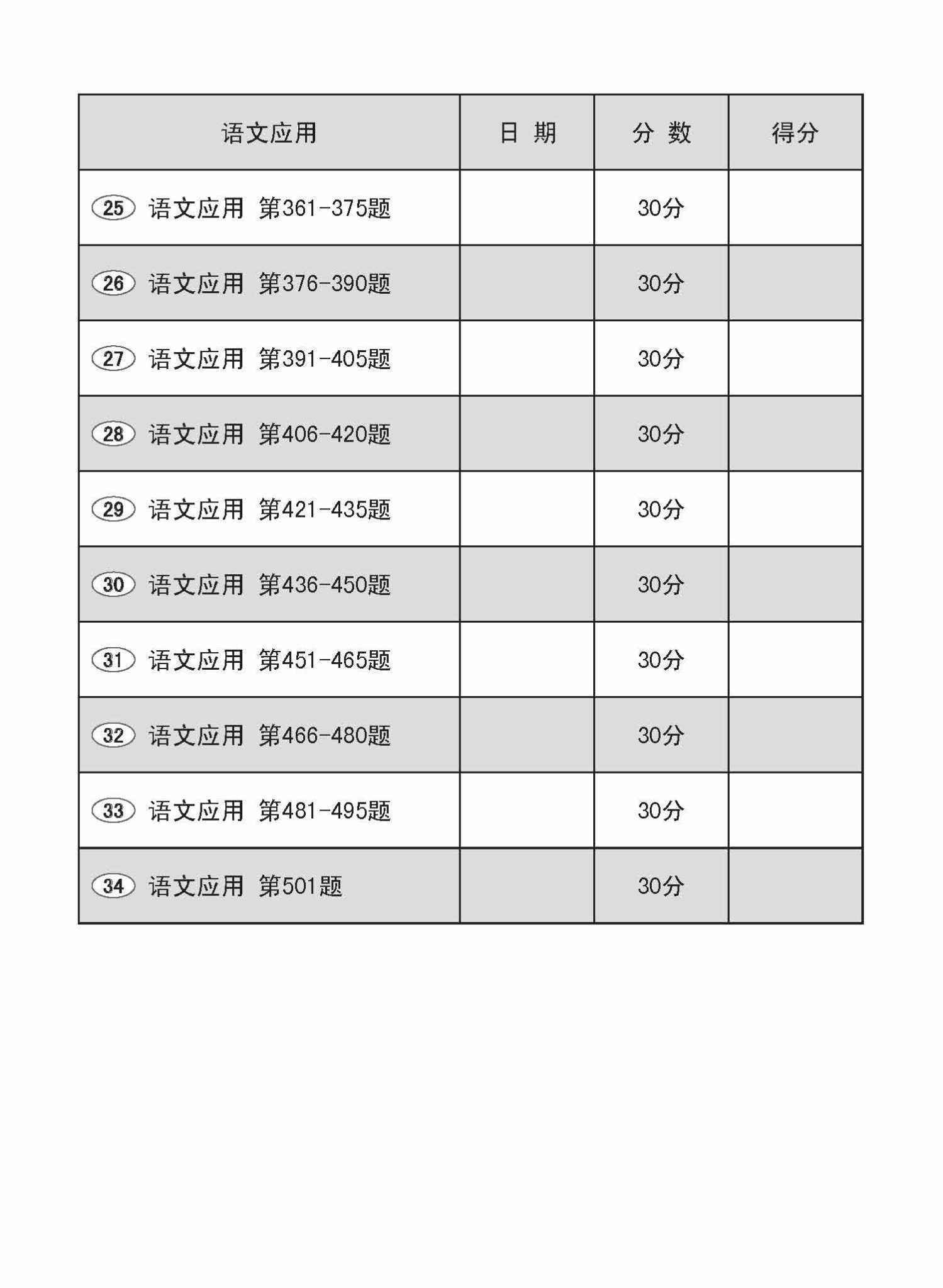 小五课文 语文应用 501 / 501 Questions On Language And Usage For Primary Five Chinese