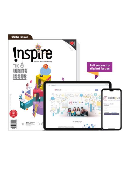 [PRINT] Inspire Magazine 2023: 3 single issues + 1 double issue (for 12+ y/o)