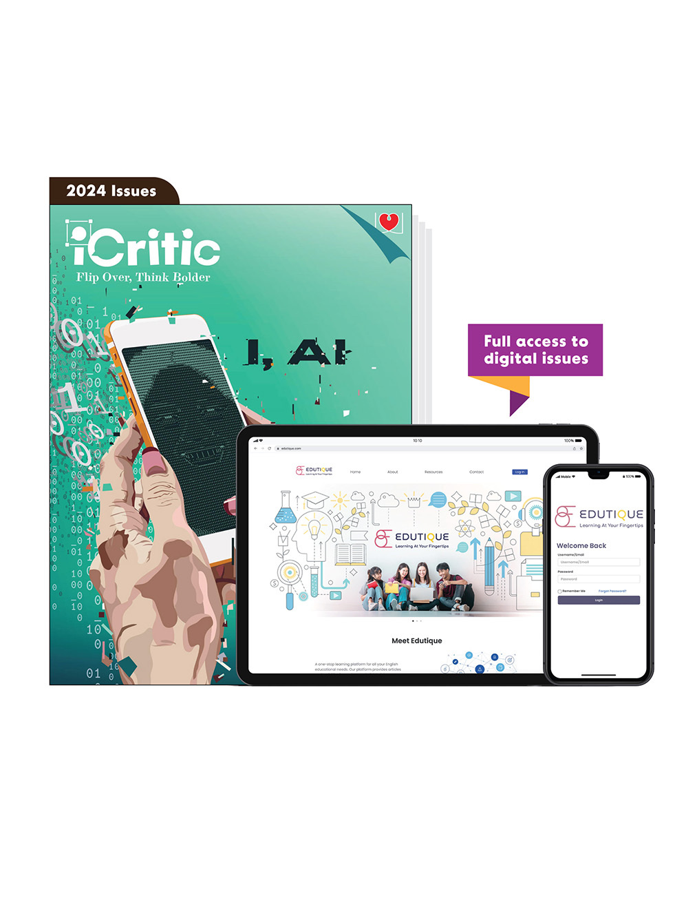 [DIGITAL ONLY] iCritic Magazine 2024 (for 16+ y/o)