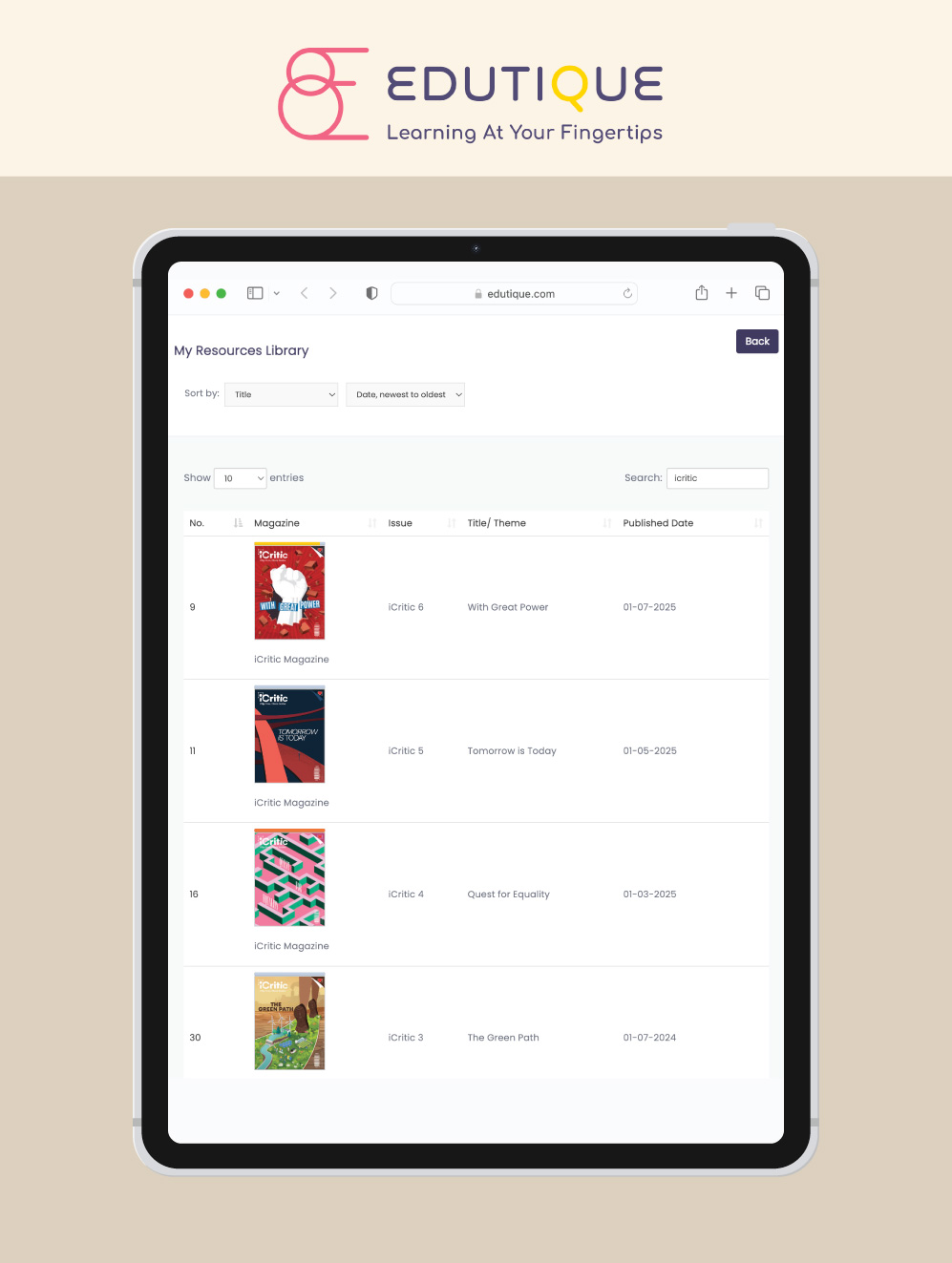 [DIGITAL ONLY] iCritic Magazine 2025 (for 16+ y/o)