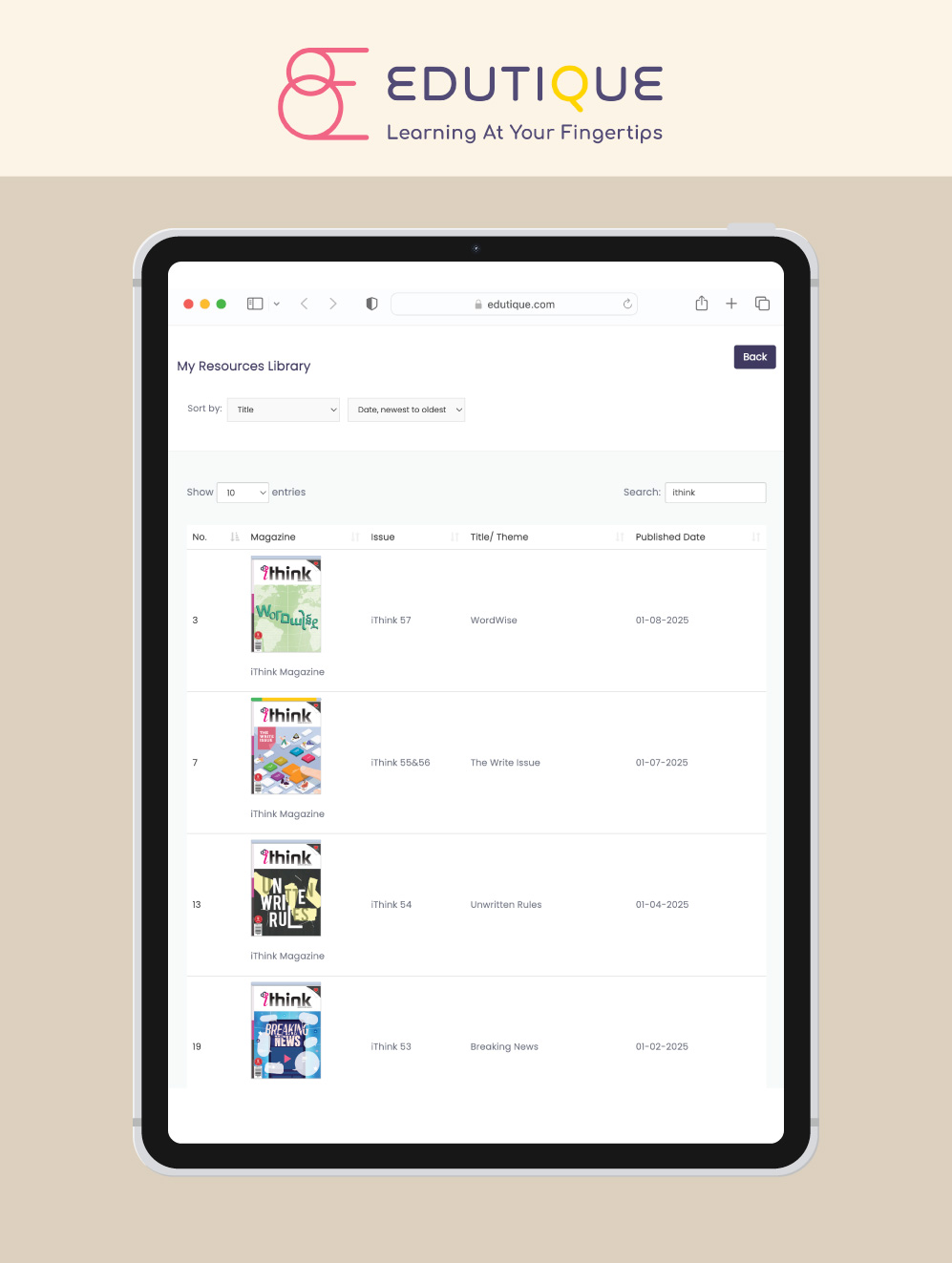 [DIGITAL ONLY] iThink Magazine 2025 (for 14+ y/o)