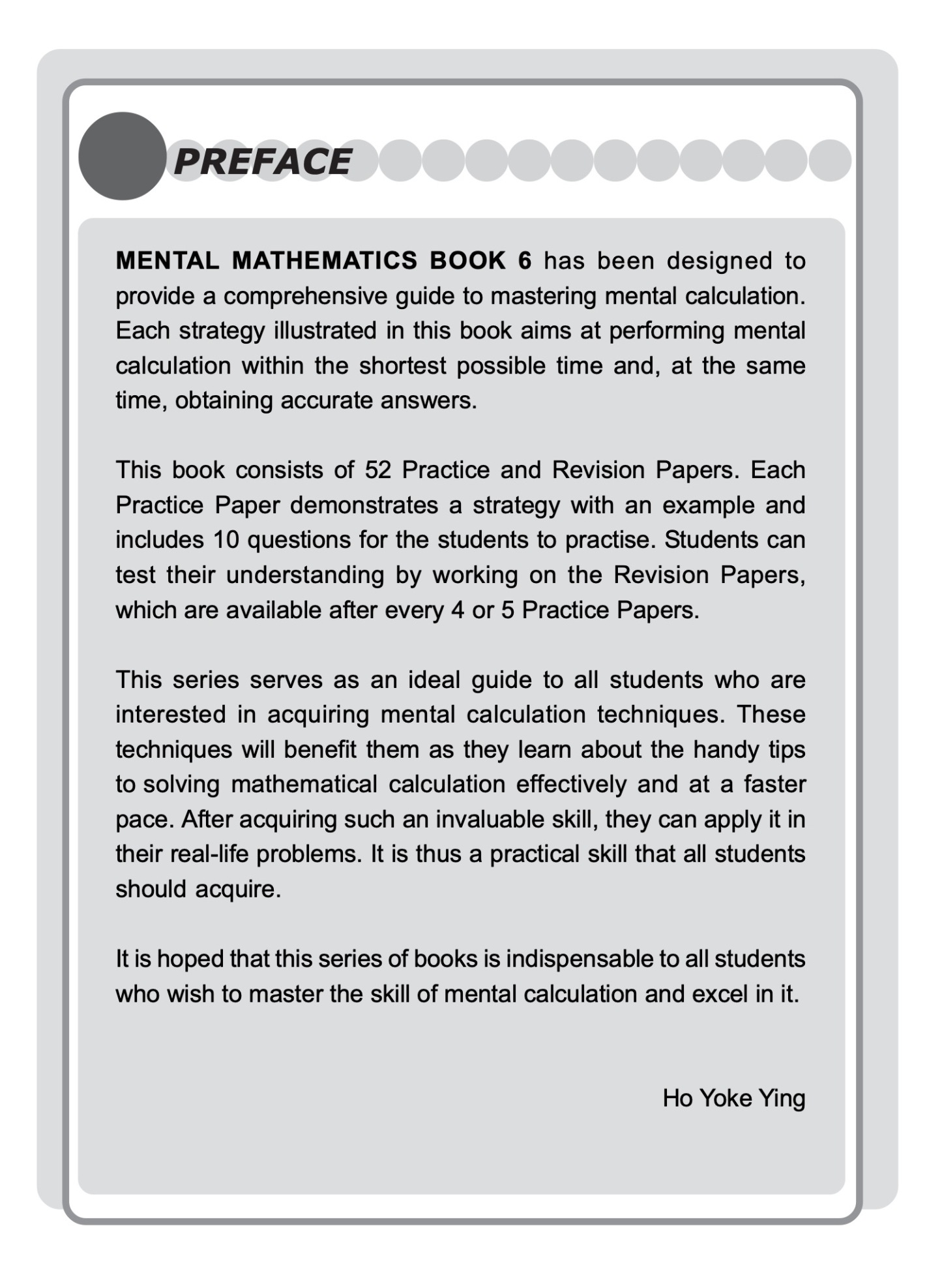 Mental Maths Book 6