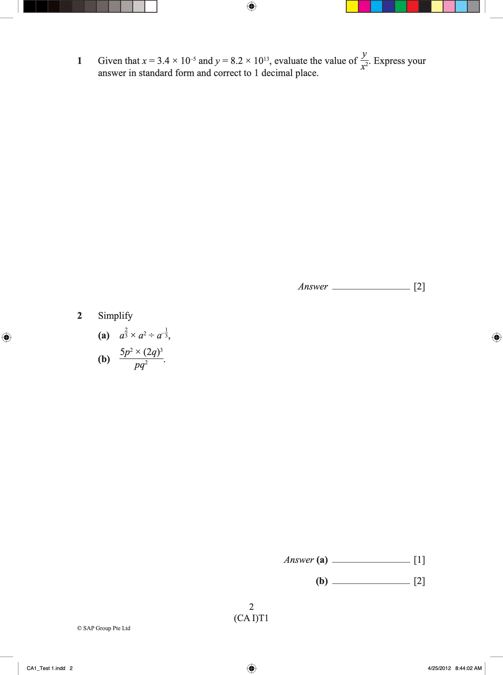 Maths Conquest Secondary 3
