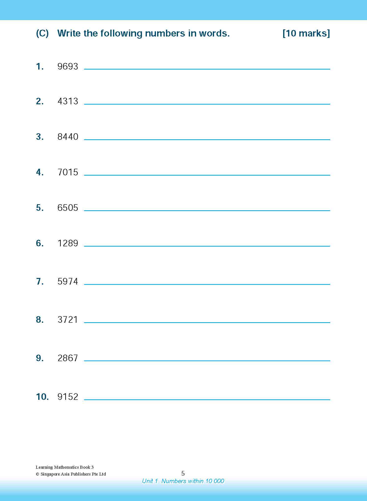 LEARNING MATHEMATICS For Primary Levels 3