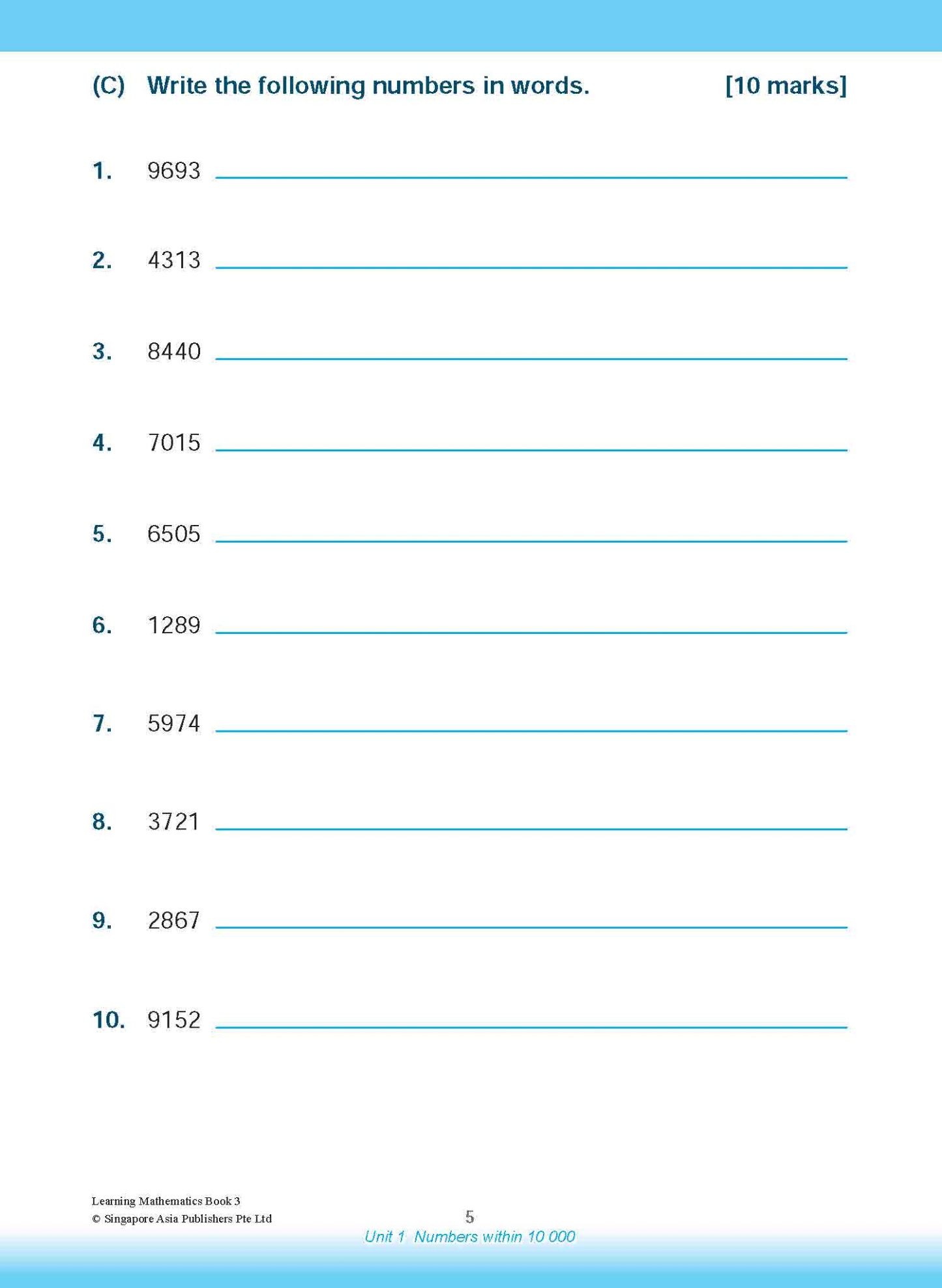 LEARNING MATHEMATICS For Primary Levels 3