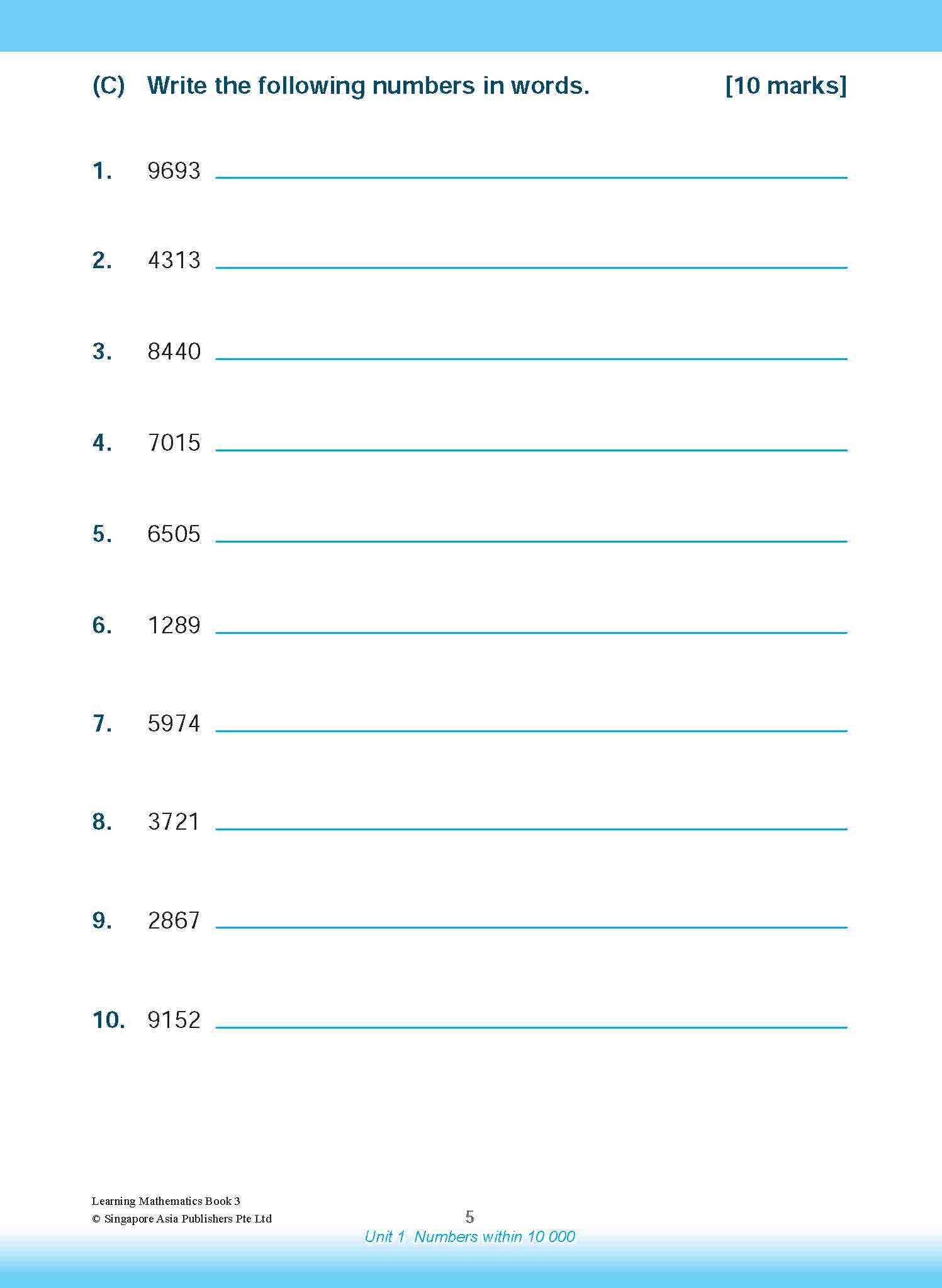 LEARNING MATHEMATICS For Primary Levels 3