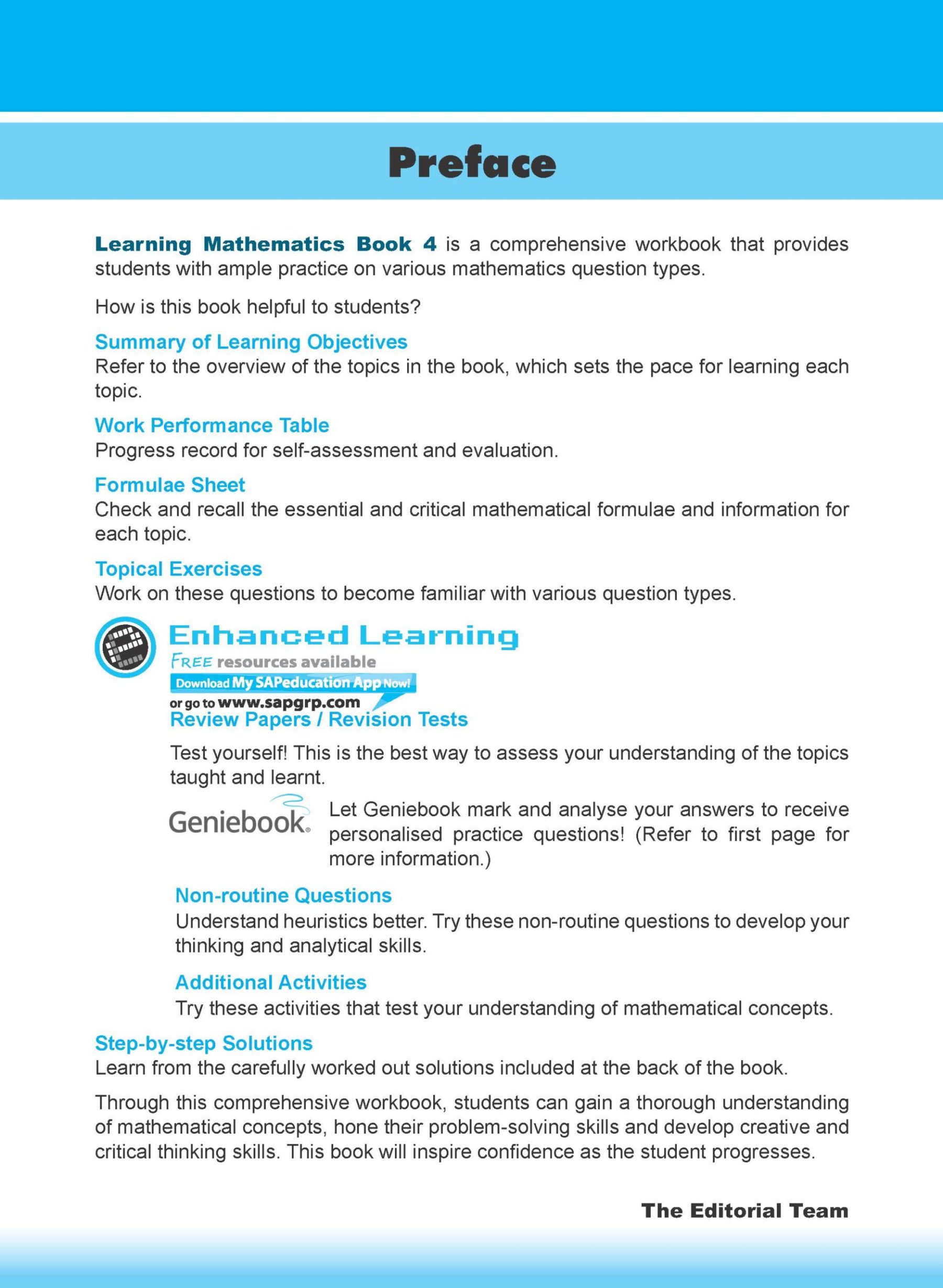 LEARNING MATHEMATICS For Primary Levels 4