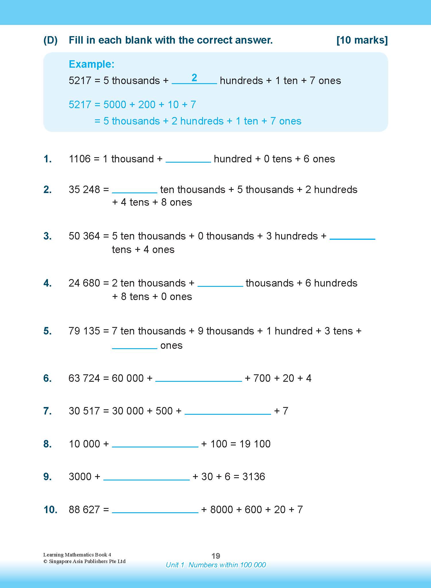 LEARNING MATHEMATICS For Primary Levels 4
