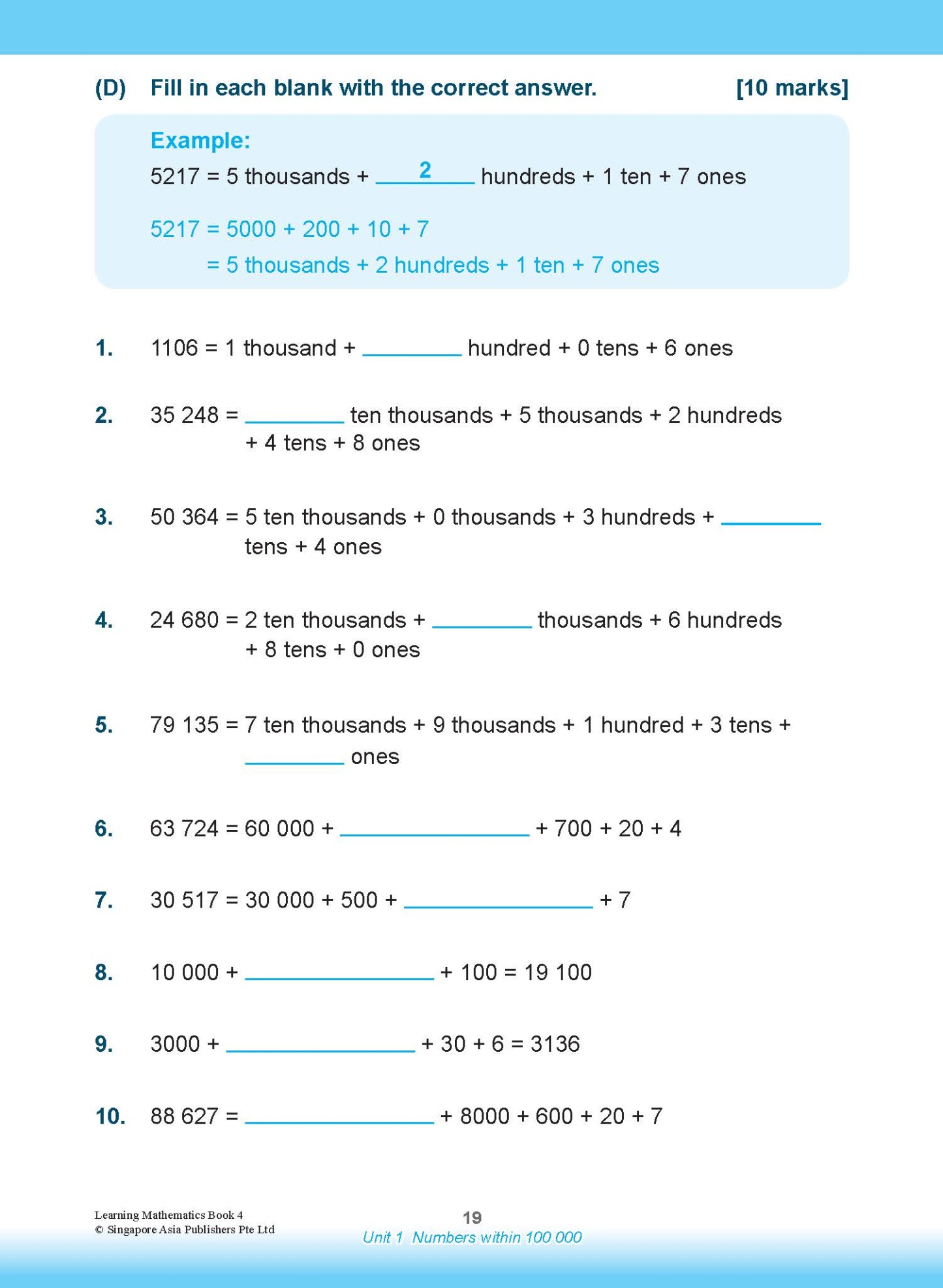 LEARNING MATHEMATICS For Primary Levels 4