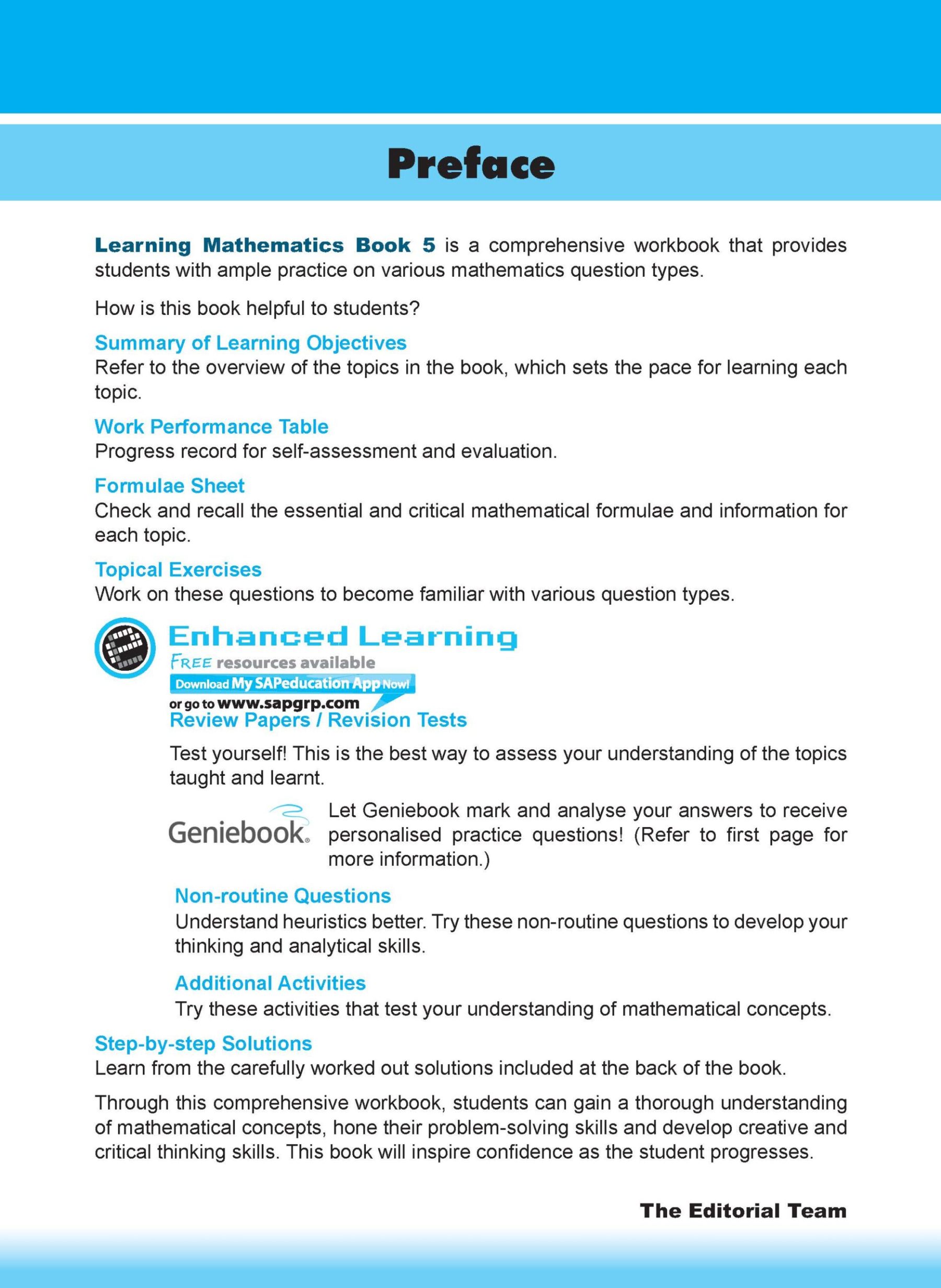 LEARNING MATHEMATICS For Primary Levels 5