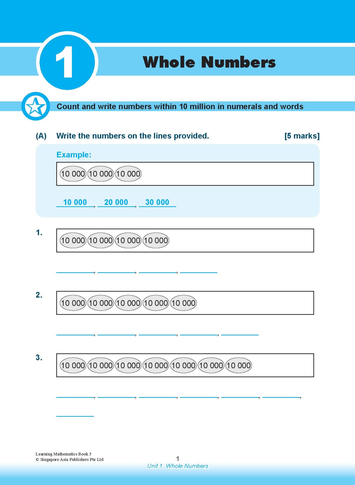 LEARNING MATHEMATICS For Primary Levels 5