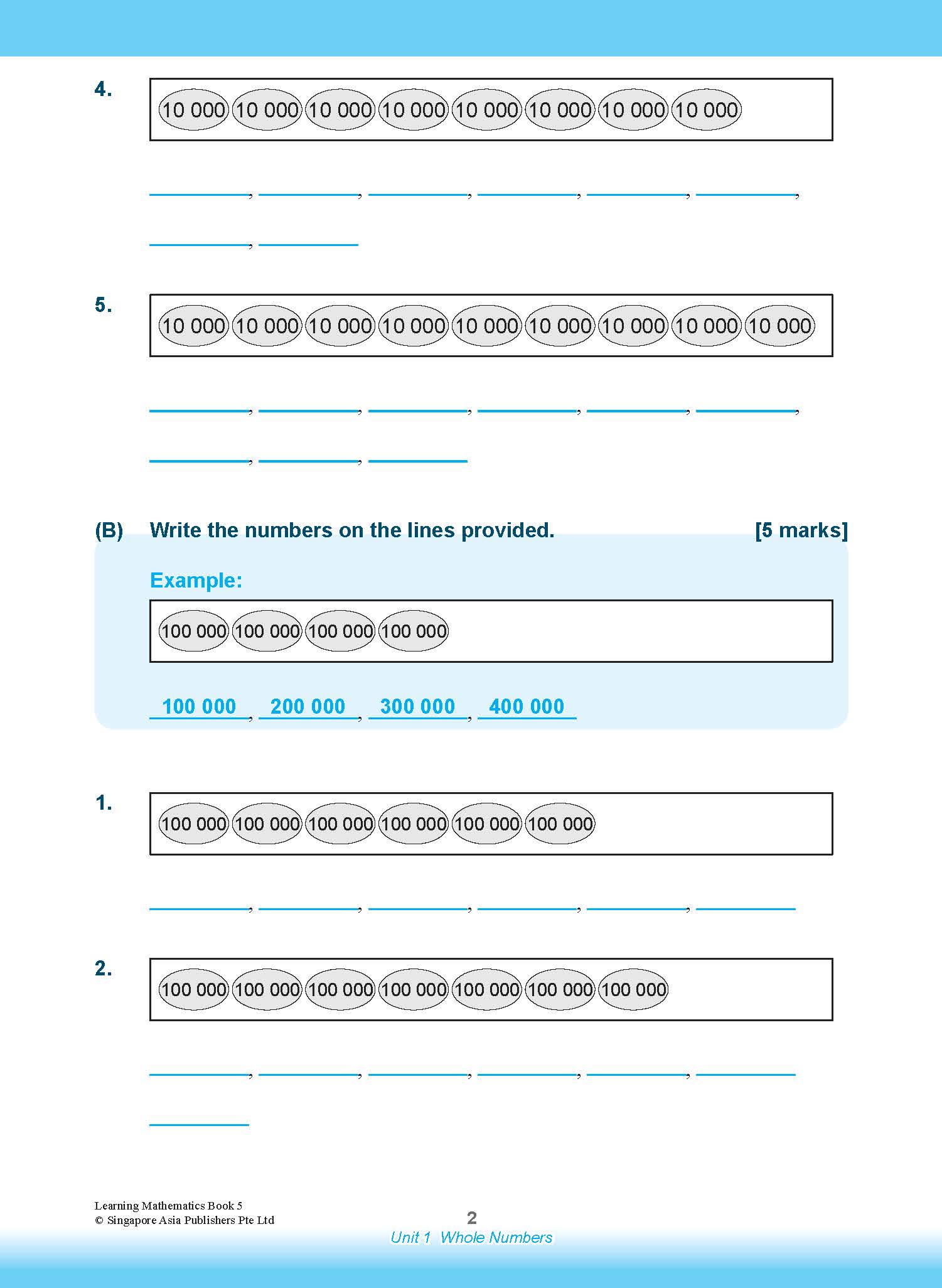 LEARNING MATHEMATICS For Primary Levels 5