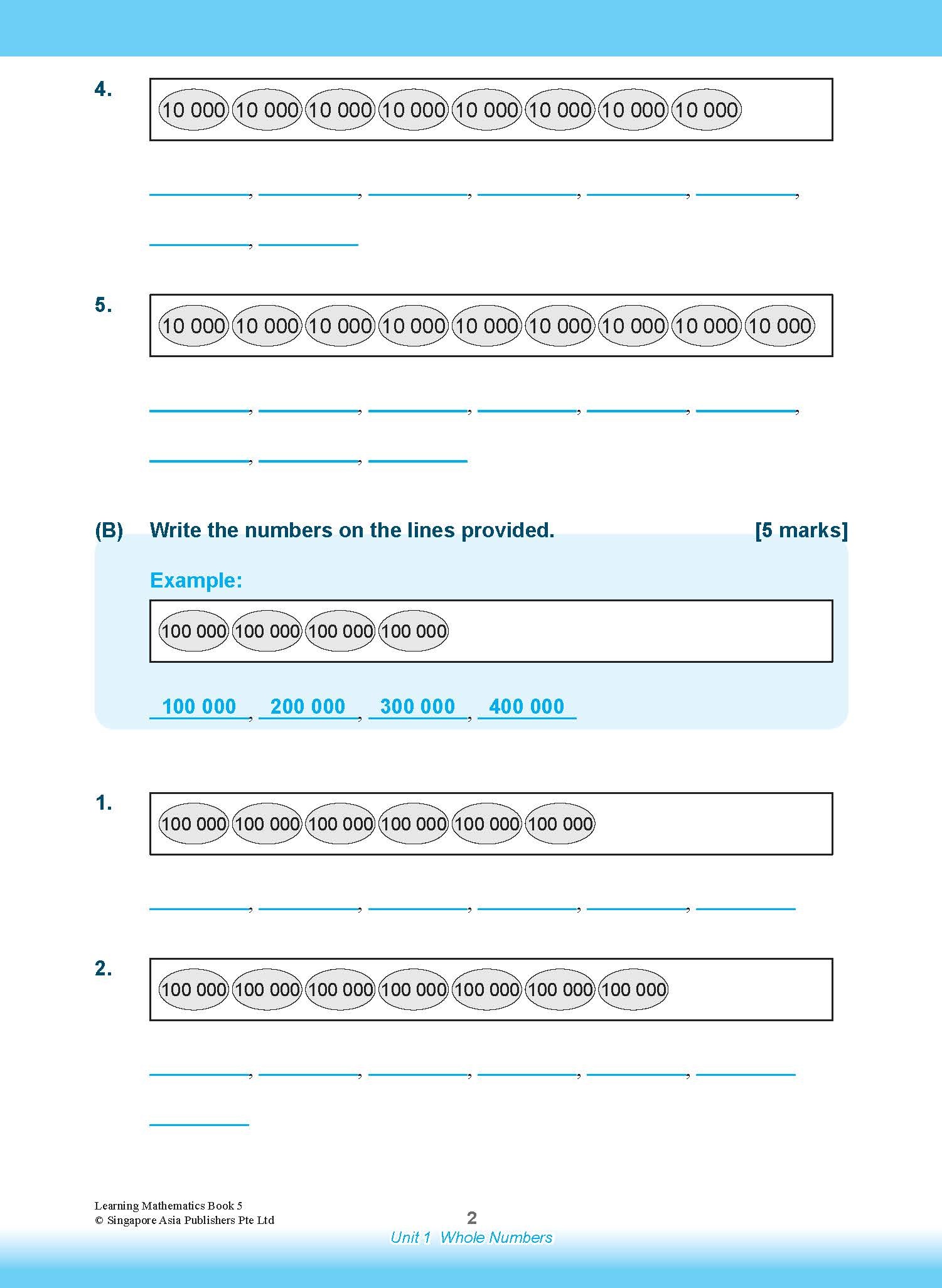 LEARNING MATHEMATICS For Primary Levels 5
