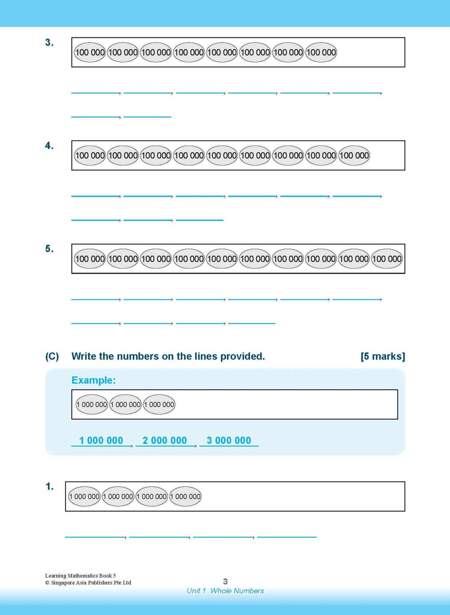 LEARNING MATHEMATICS For Primary Levels 5