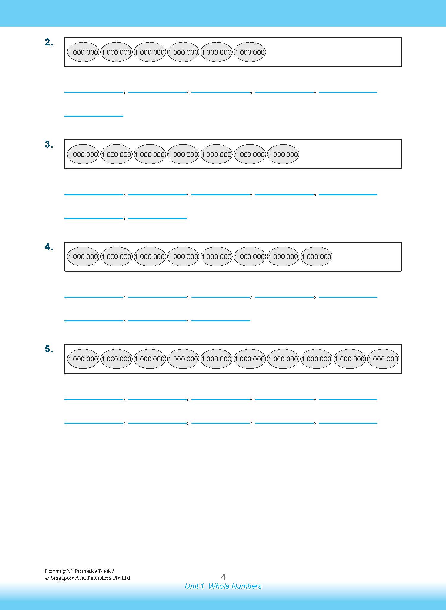 LEARNING MATHEMATICS For Primary Levels 5