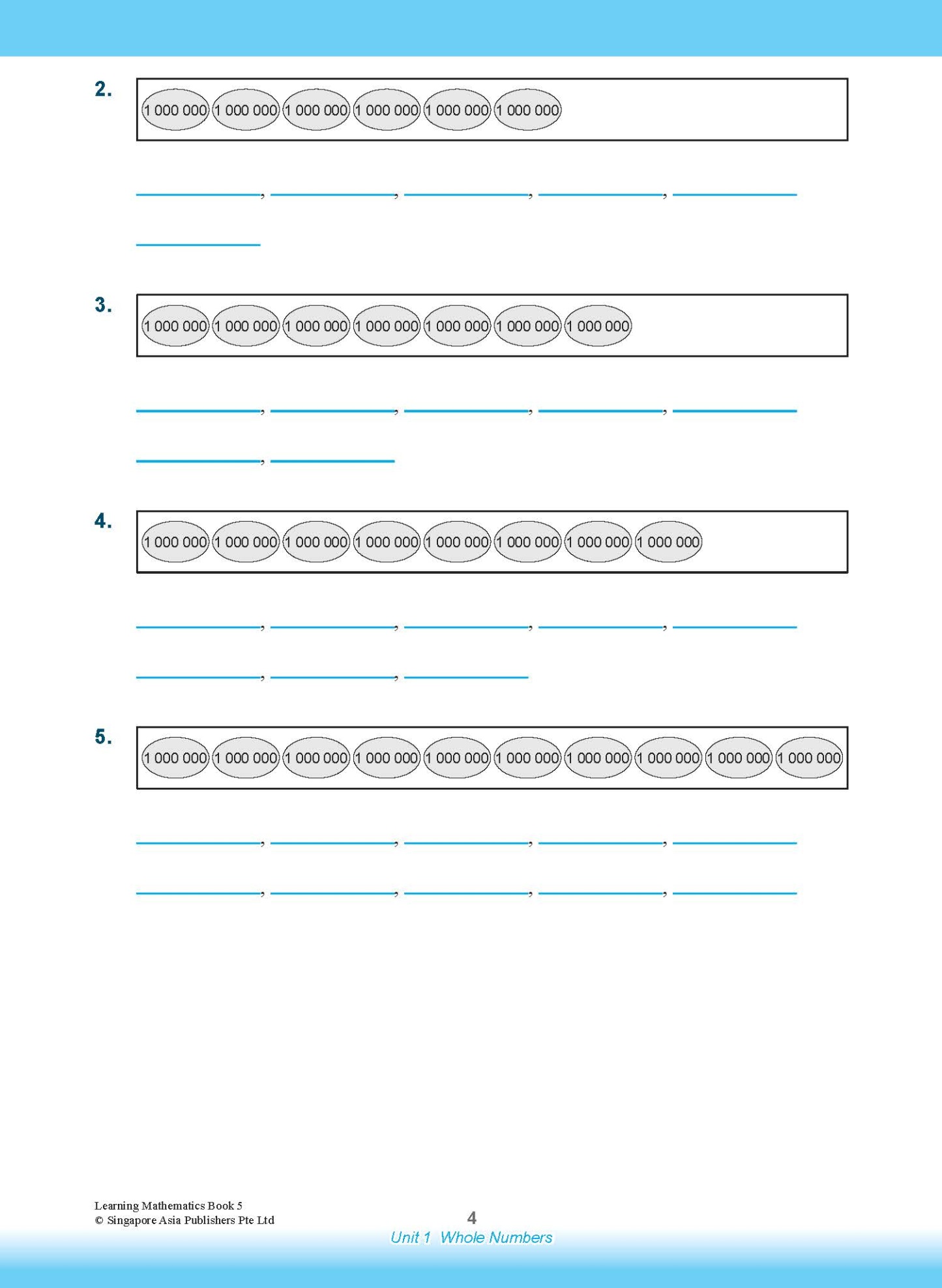 LEARNING MATHEMATICS For Primary Levels 5
