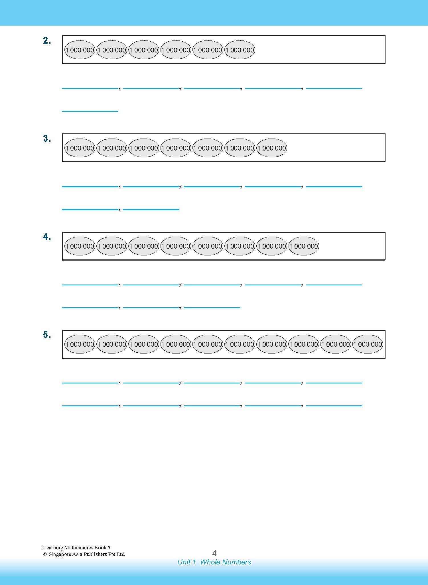 LEARNING MATHEMATICS For Primary Levels 5