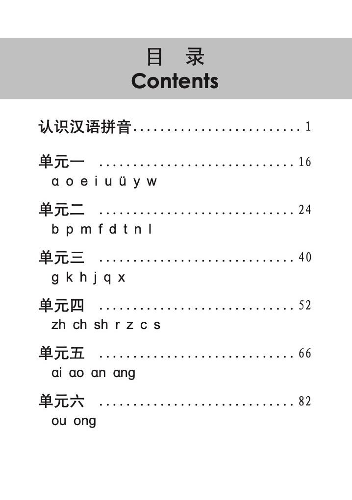 初学必备中英说明汉语拼音 (Beginners Hanyu Pinyin Lessons Chinese-English)